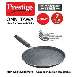 OMEGA GRANITE COOKWARE OMNI TAWA 250MM