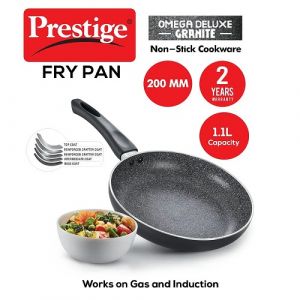 OMEGA GRANITE COOKWARE FRY PAN 200MM