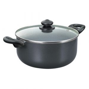 OMEGA GRANITE COOKWARE SAUCE PAN 260MM WITH LID