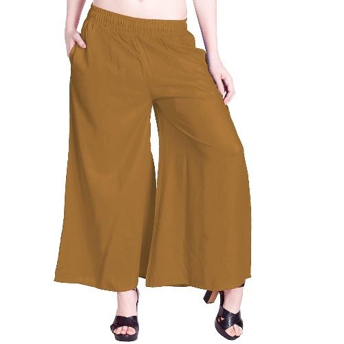 Buy LYRA Off White Palazzos - Palazzos for Women 1836542 | Myntra